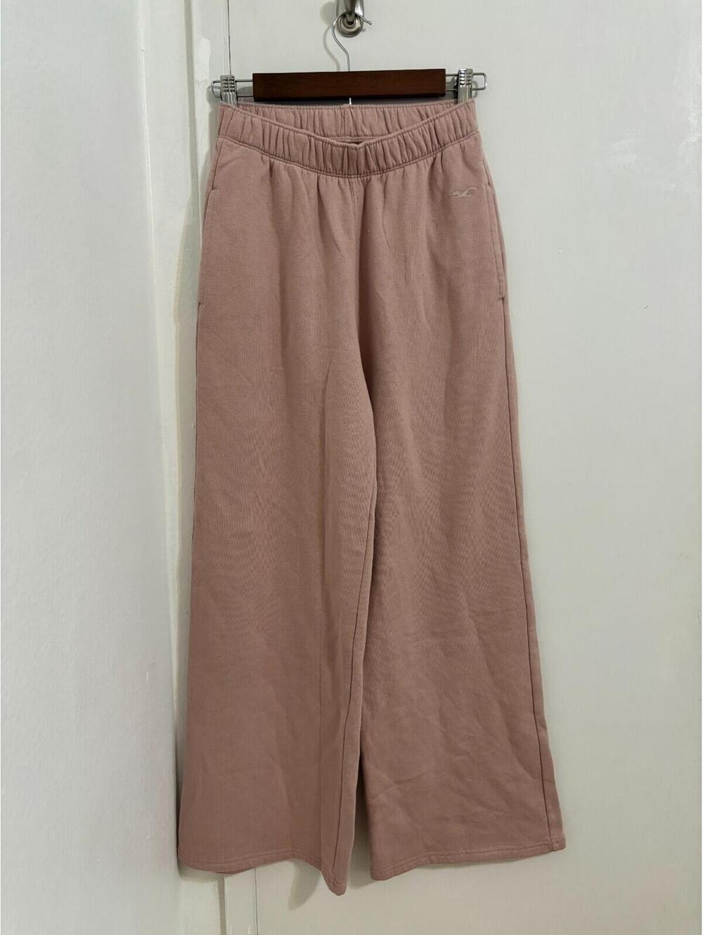 Hollister Sweatpants WIDE LEG | Color Taupe | Size XS Short